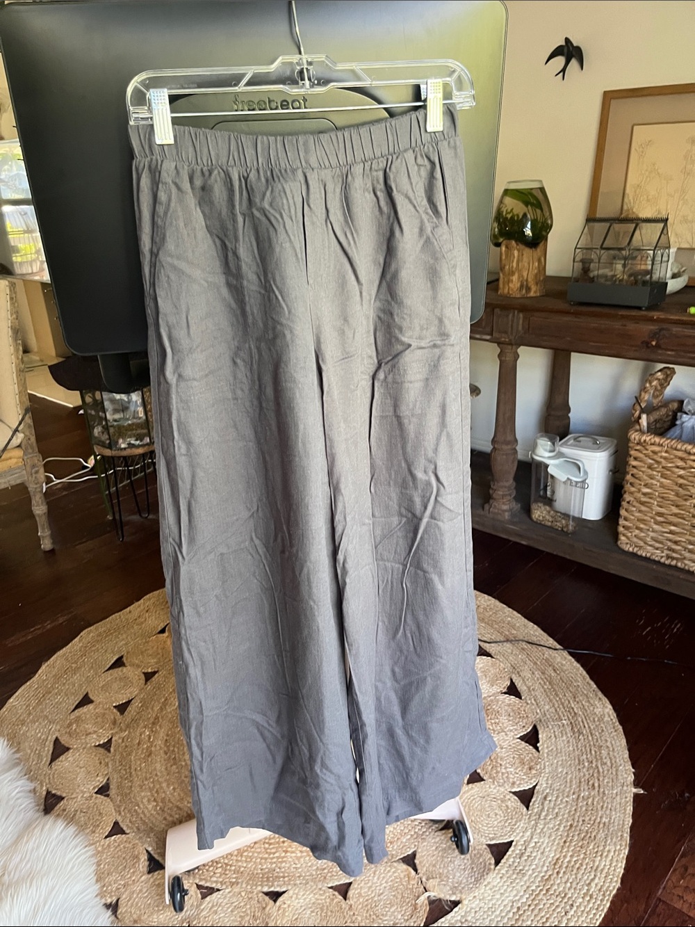 Splendid women Wide-Leg pants Charcoal Gray